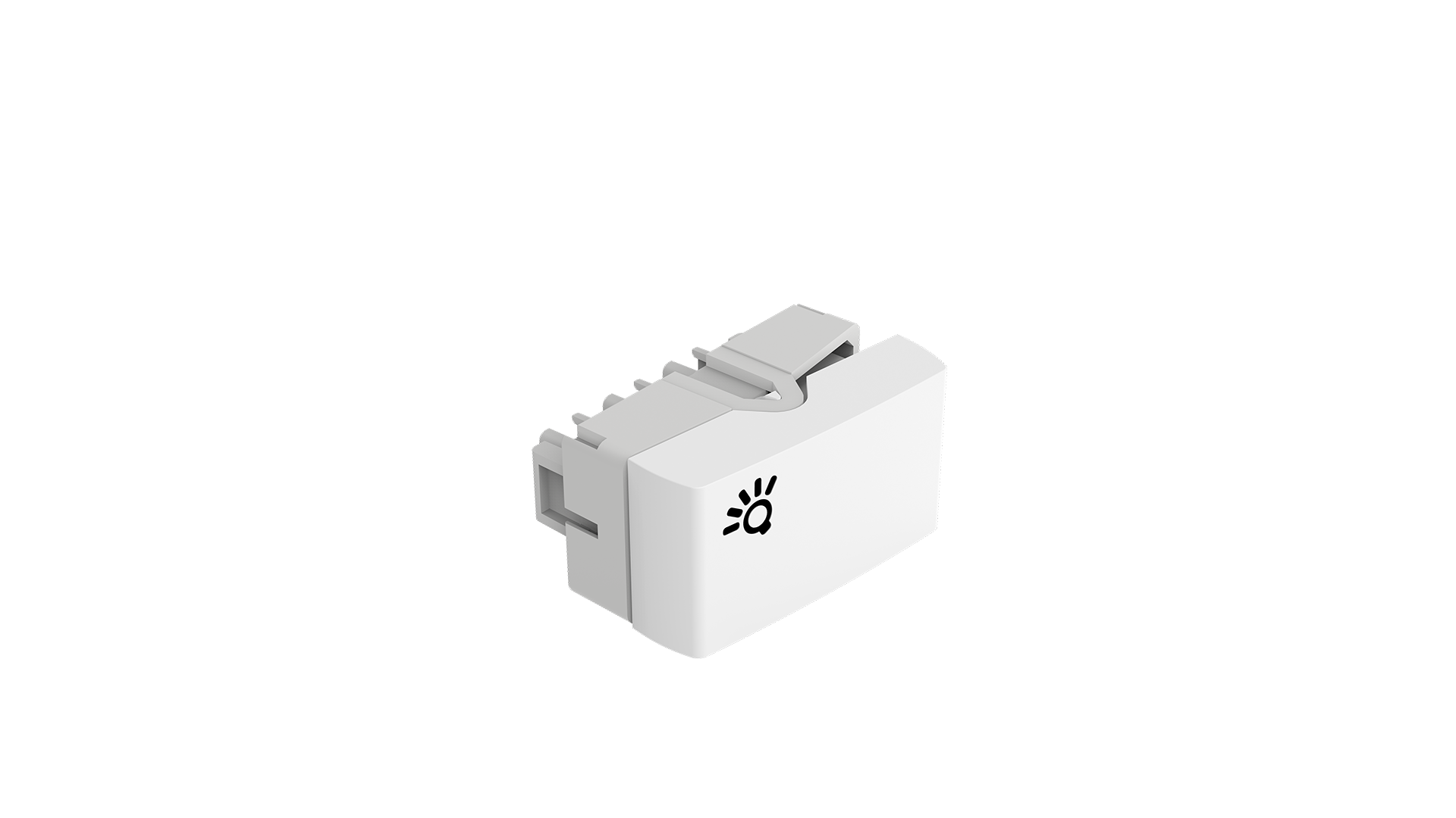 Módulo interruptor 1 tecla minuteria