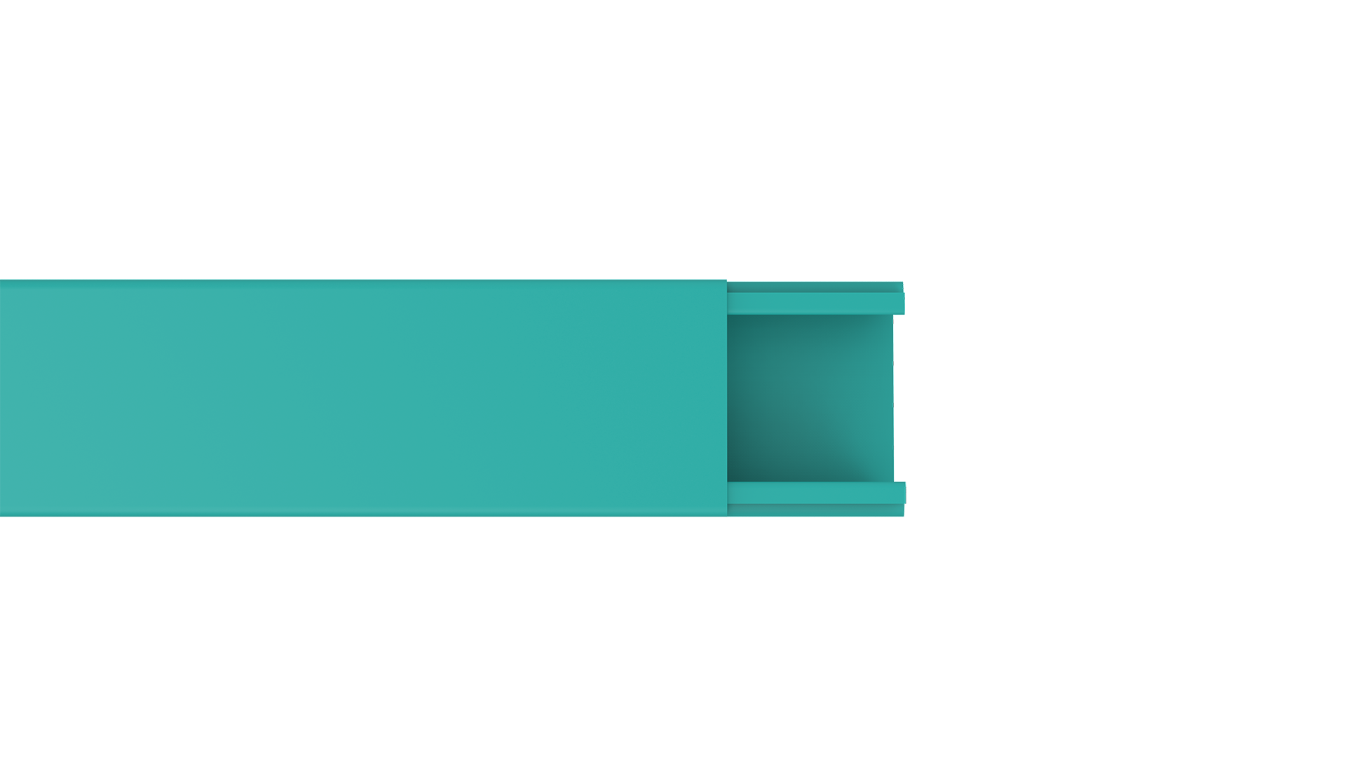 Canaleta industrial 80x50 fechada