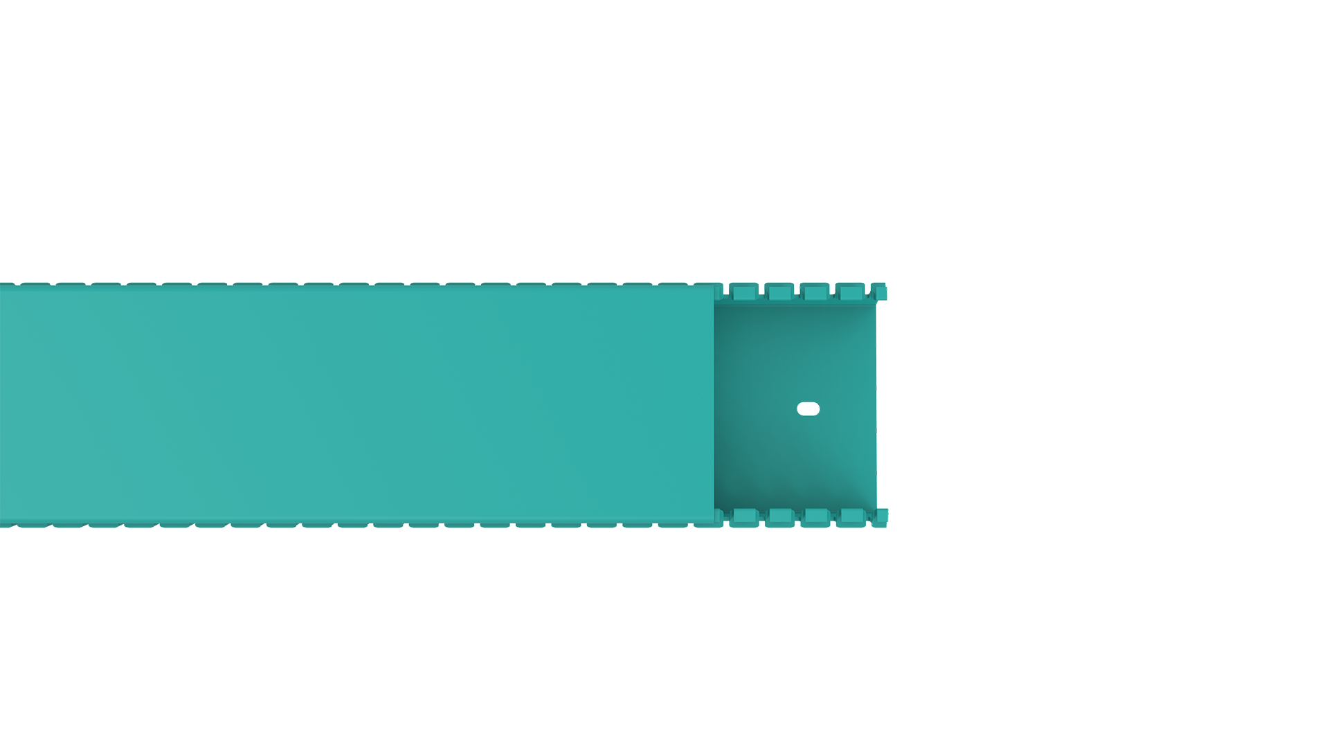 Canaleta industrial 80x50 aberta
