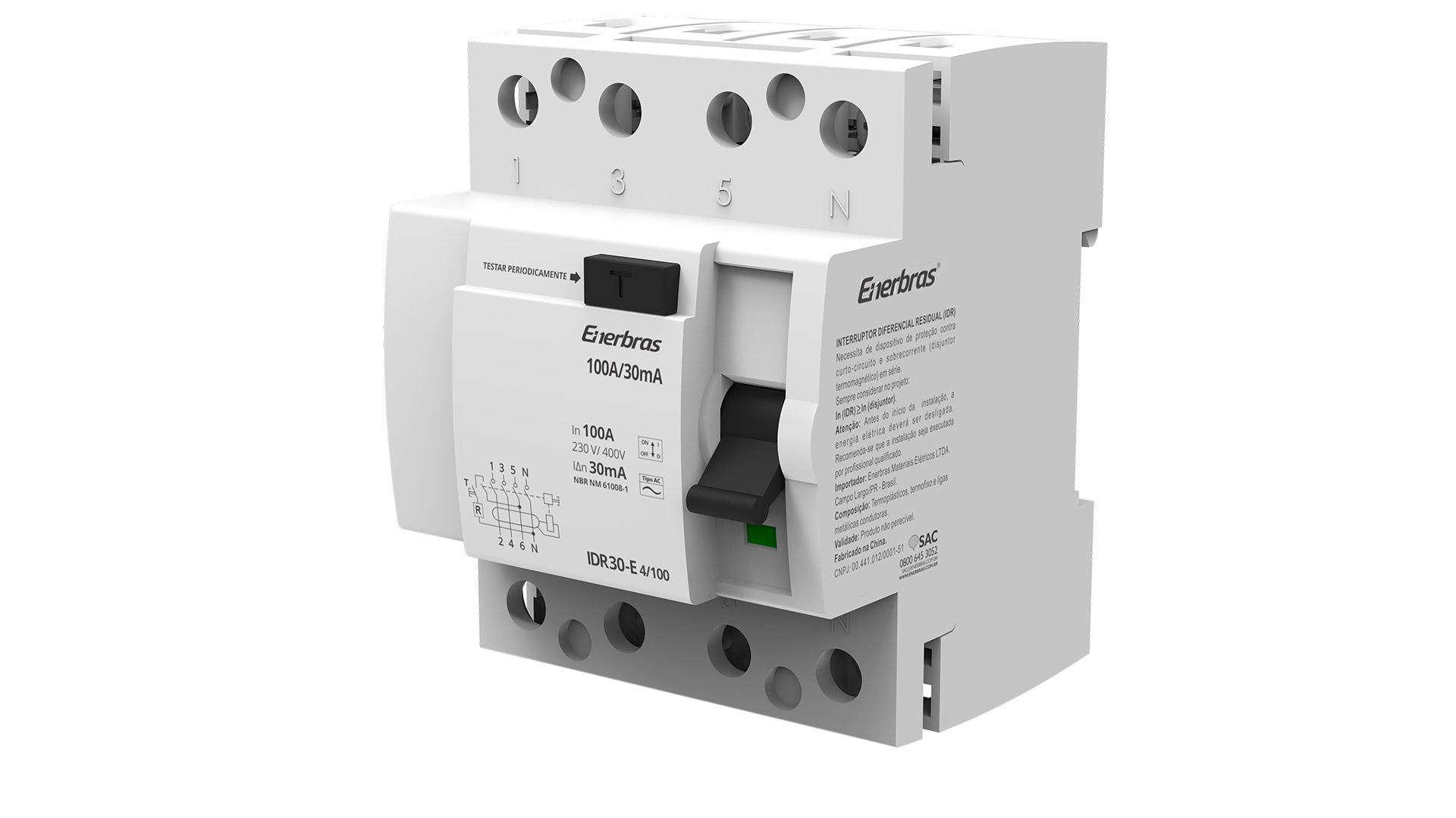 Idr - tetrapolar (30ma/100a)