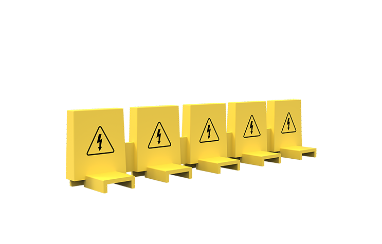 Isolador de pino reserva - 5 polos