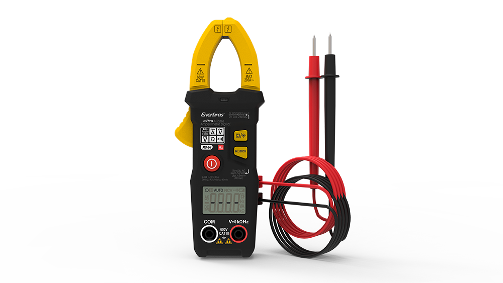 Alicate amperímetro inteligente E-pro