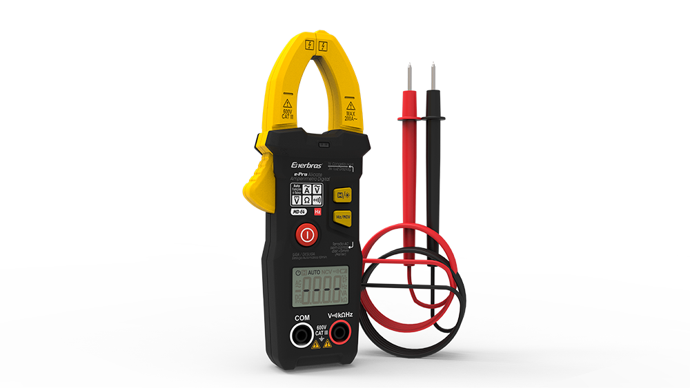 Alicate amperímetro inteligente E-pro