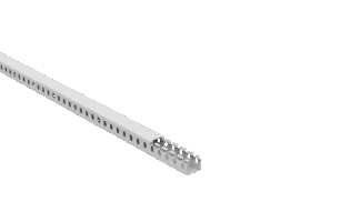 Canaleta industrial 20x20 aberta