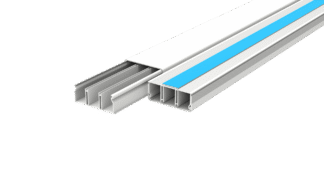 Canaleta 50x20 com fita dupla face