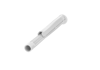 Brazo para ducha com alojamiento 40cm blanco
