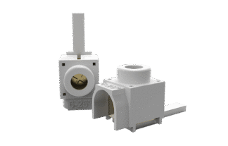 Conector curto pino 25 mm²