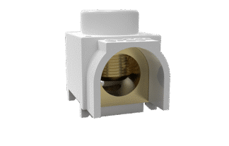 Conector curto pino 25 mm² - embalagem individual