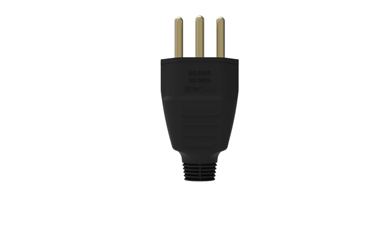 Plugue 2p+t 10a