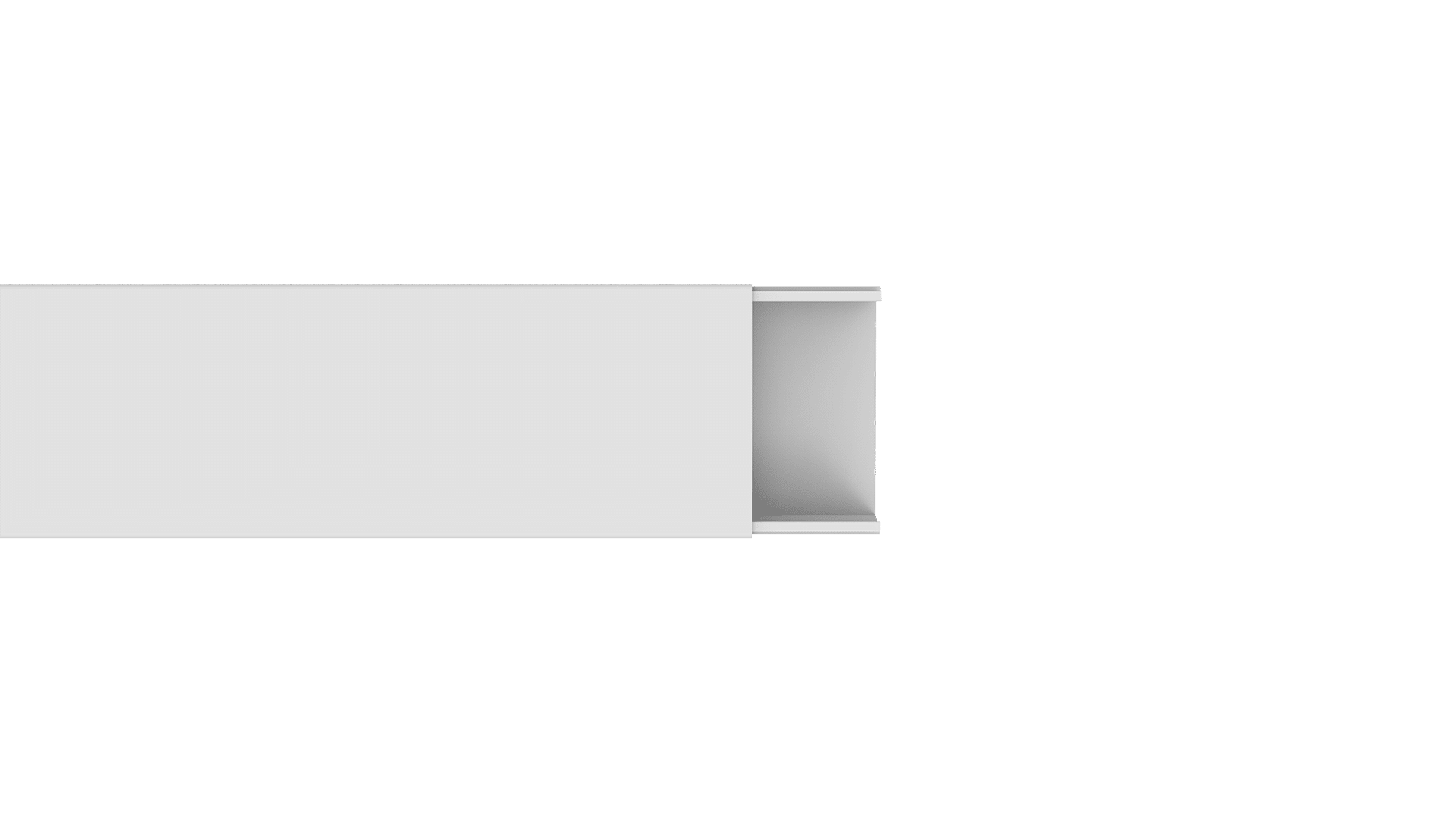 Canaleta industrial 110x50 fechada