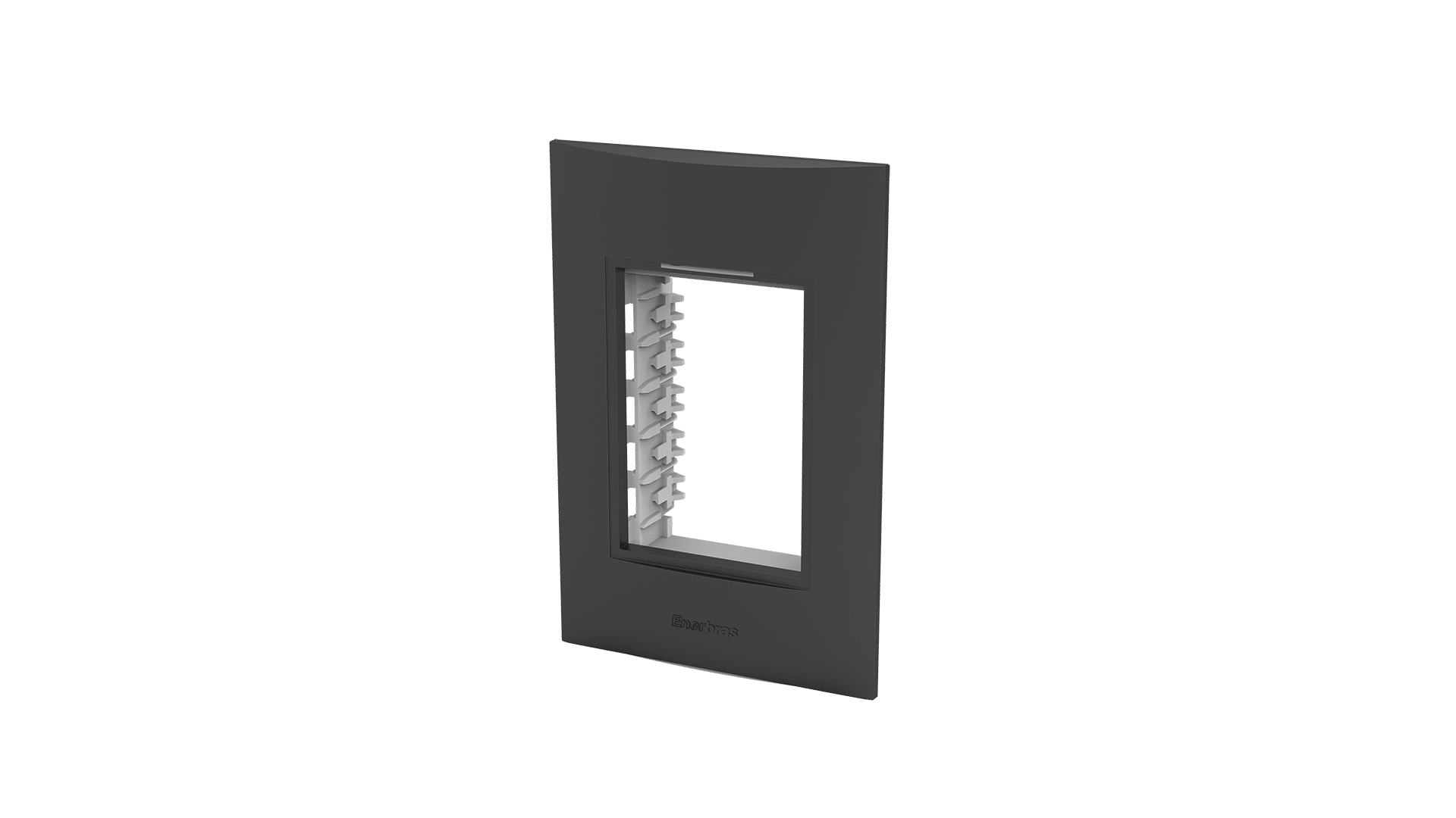 Conjunto placa 3 módulos + suporte 2x4"