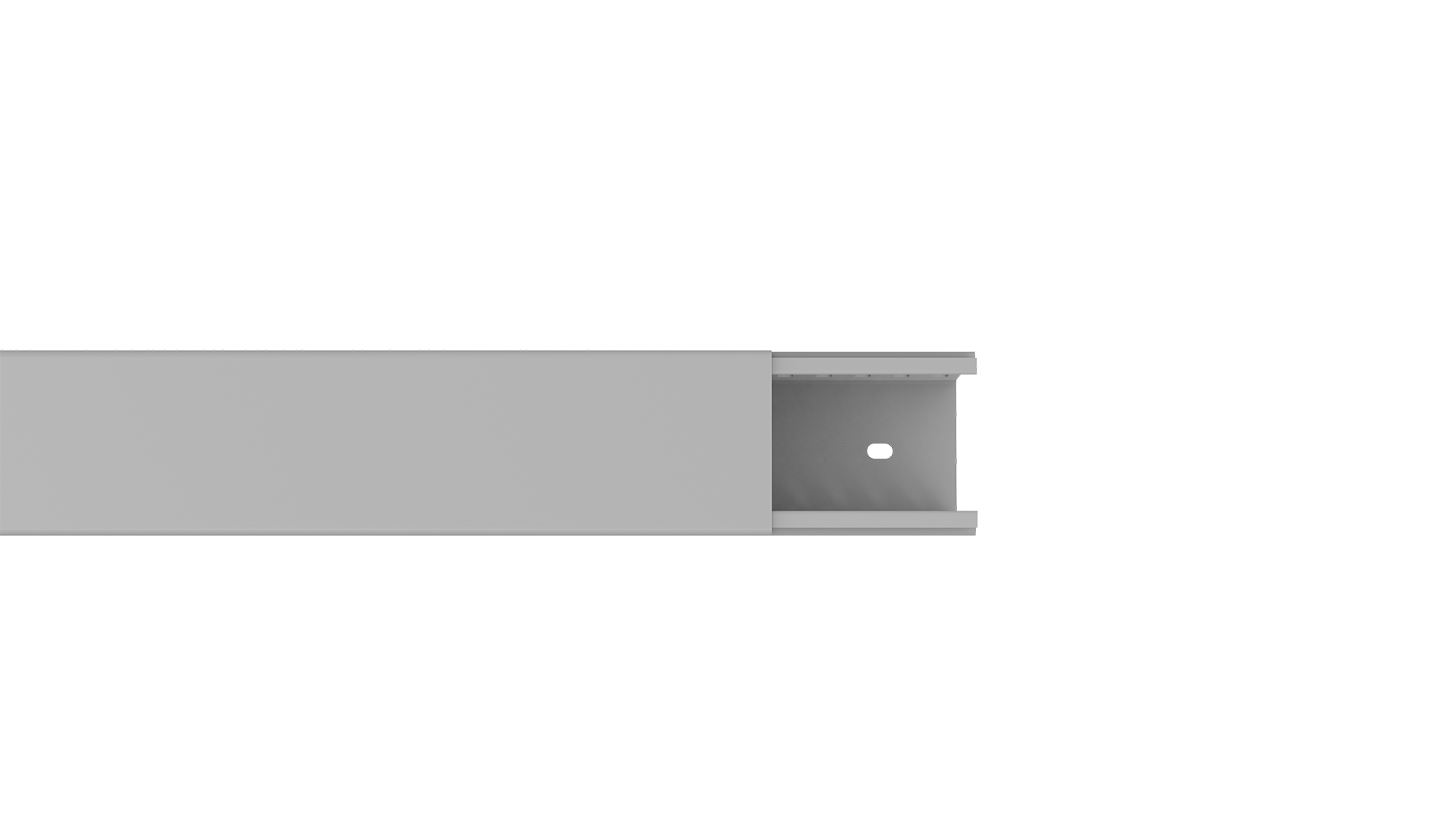 Canaleta industrial 50x80 semiaberta