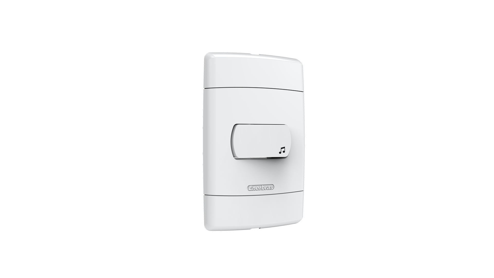Conjunto interruptor 1 tecla campainha