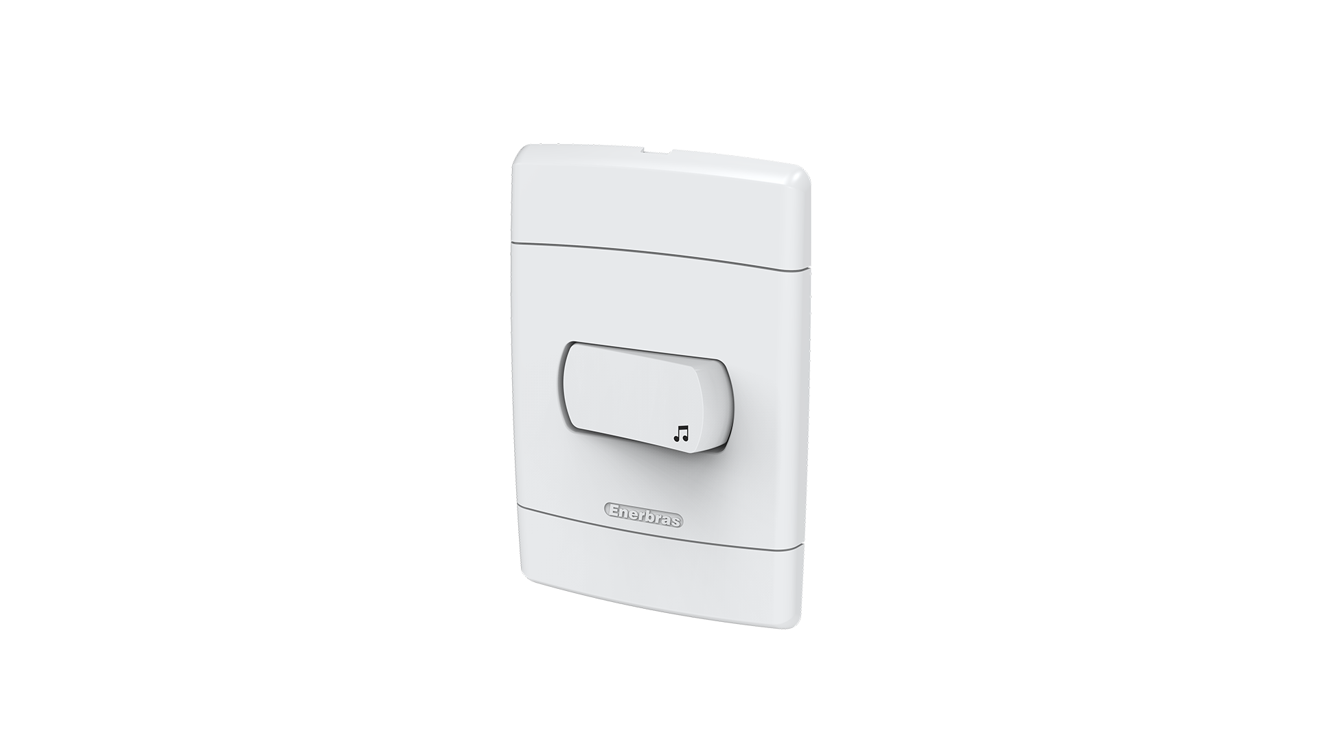 Conjunto interruptor 1 tecla campainha
