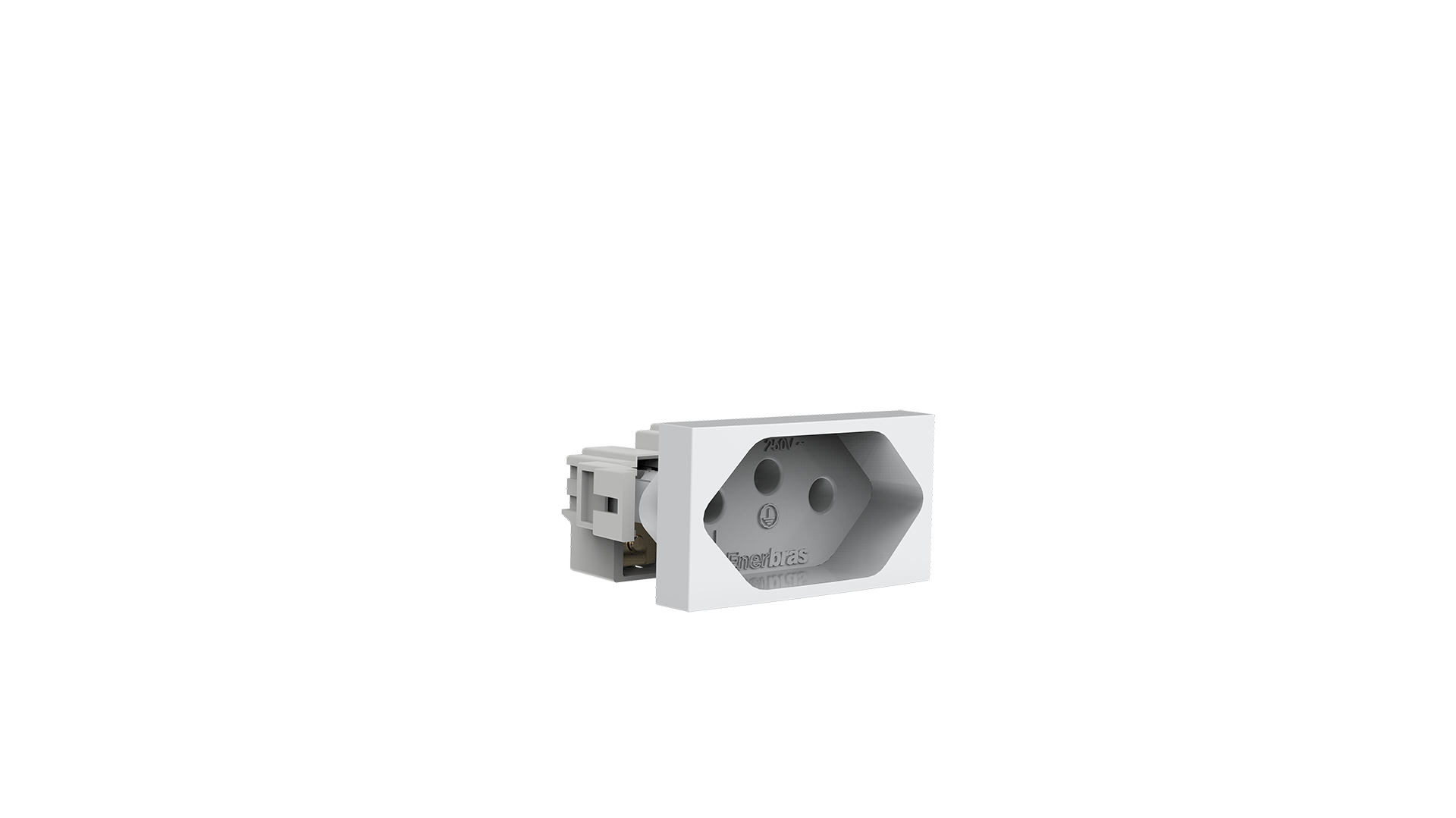 Módulo interruptor tomada 10a