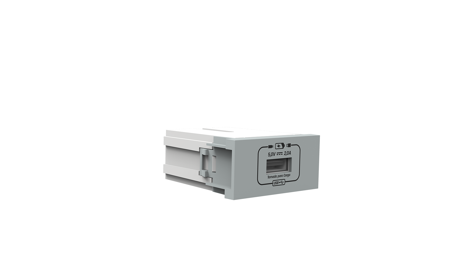 Módulo tomada recarga usb 5v/2.0a
