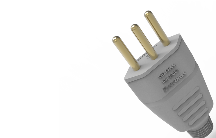 Plugue 2p+t 10a