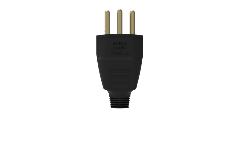 Plugue 2p+t 10a