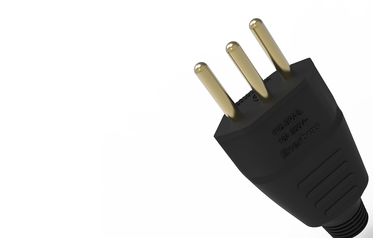 Plugue 2p+t 10a