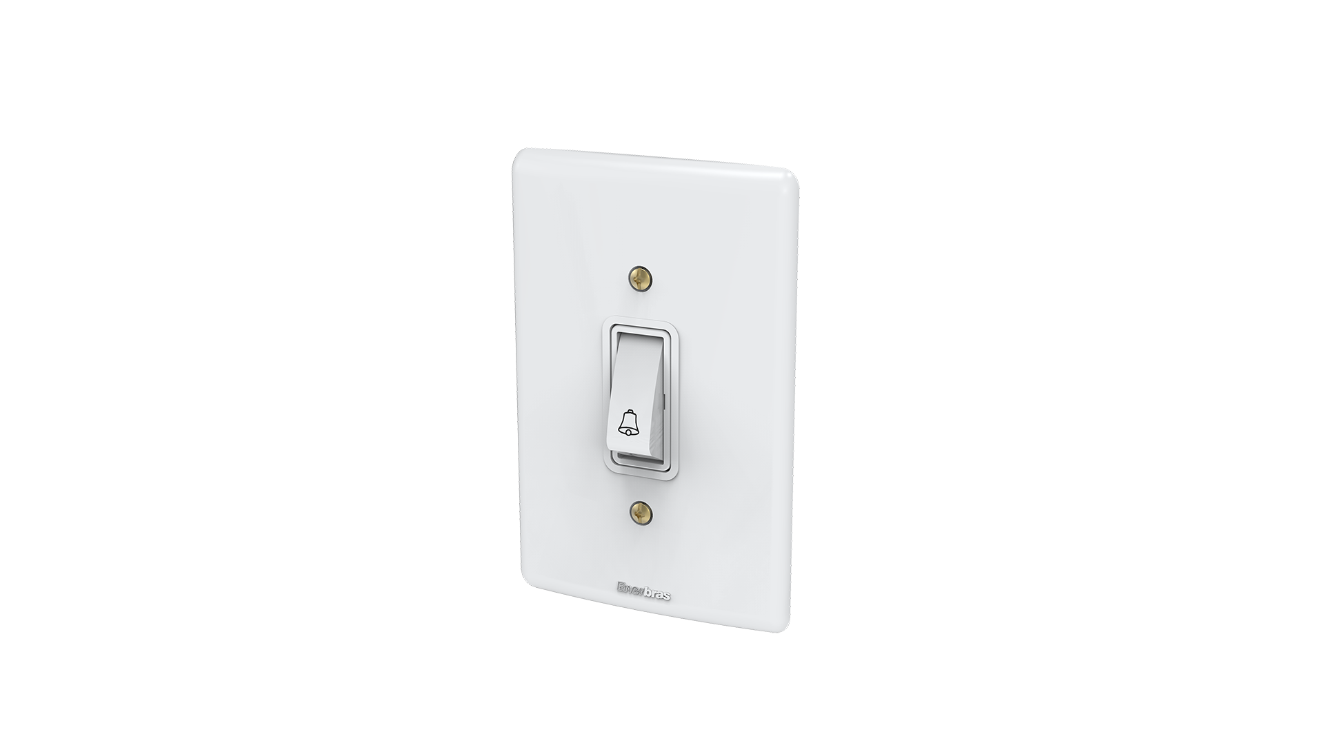 Conjunto interruptor 1 tecla campainha