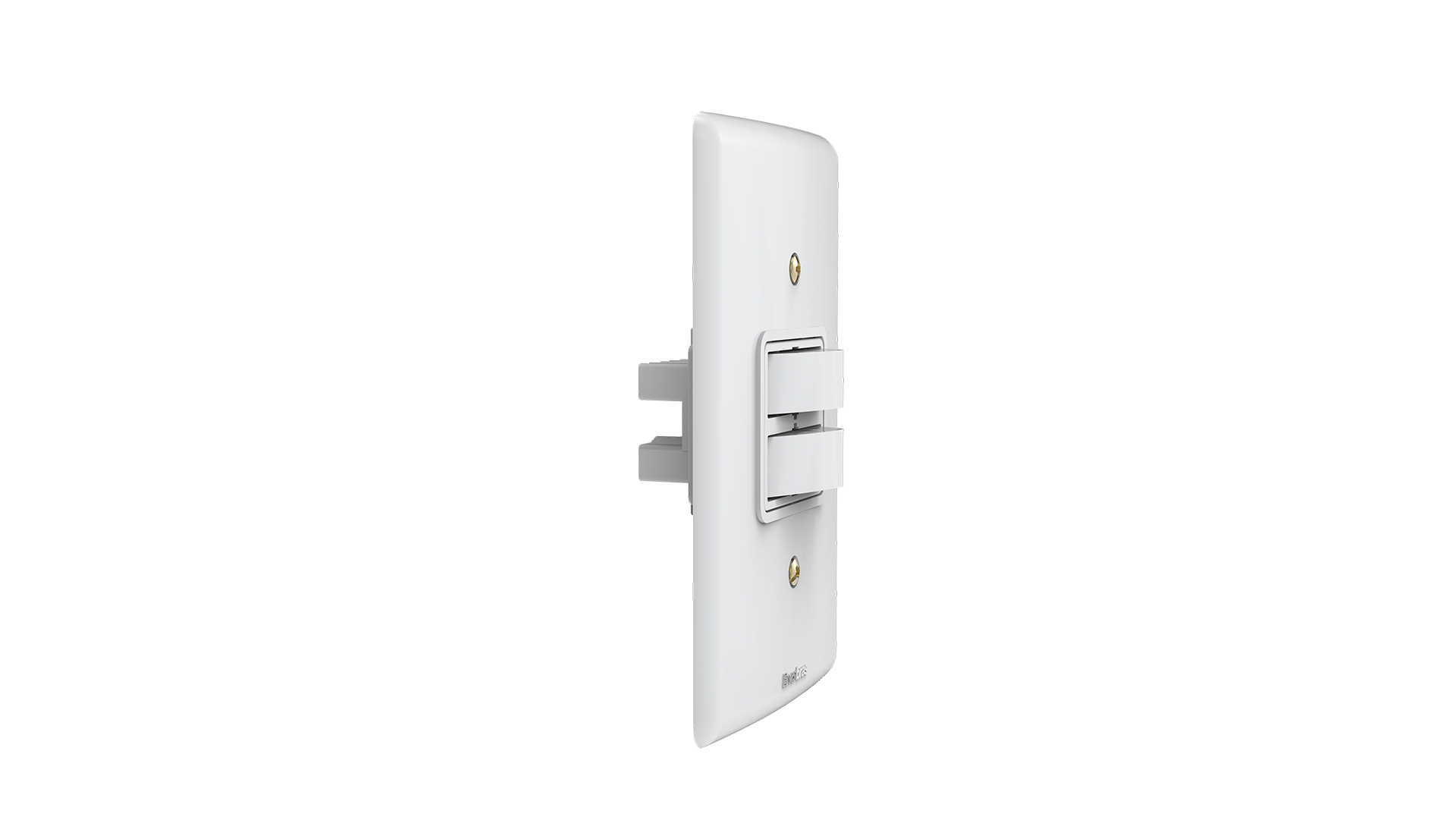 Conjunto interruptor 2 teclas paralelo