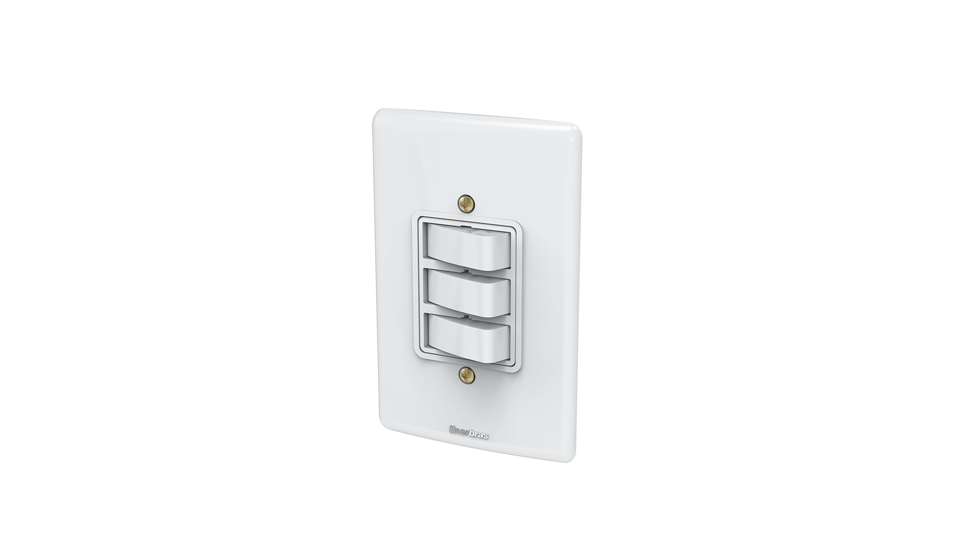 Conjunto interruptor 3 teclas paralelo