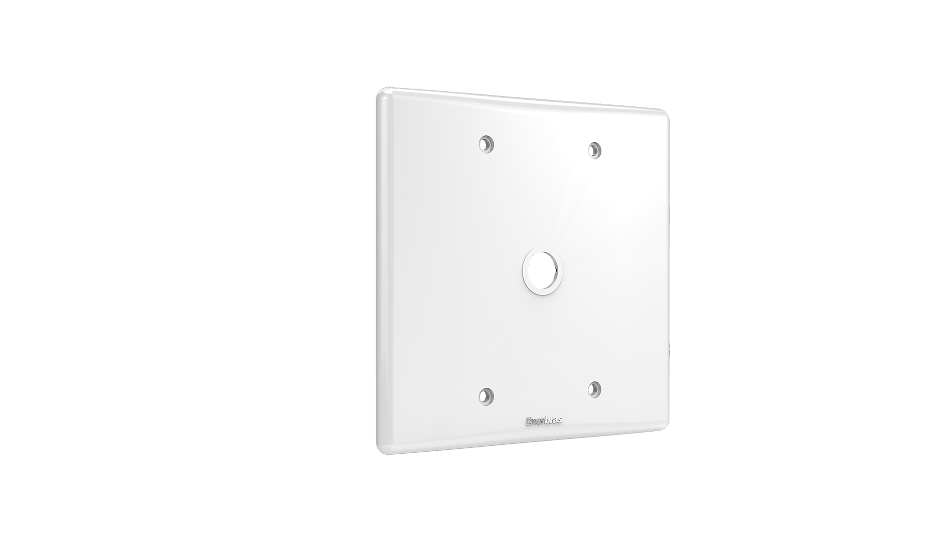 Placa 4x4" cega com saída de fio ø1/2"