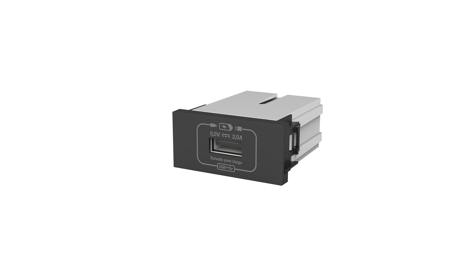 Módulo para tomada recarga usb