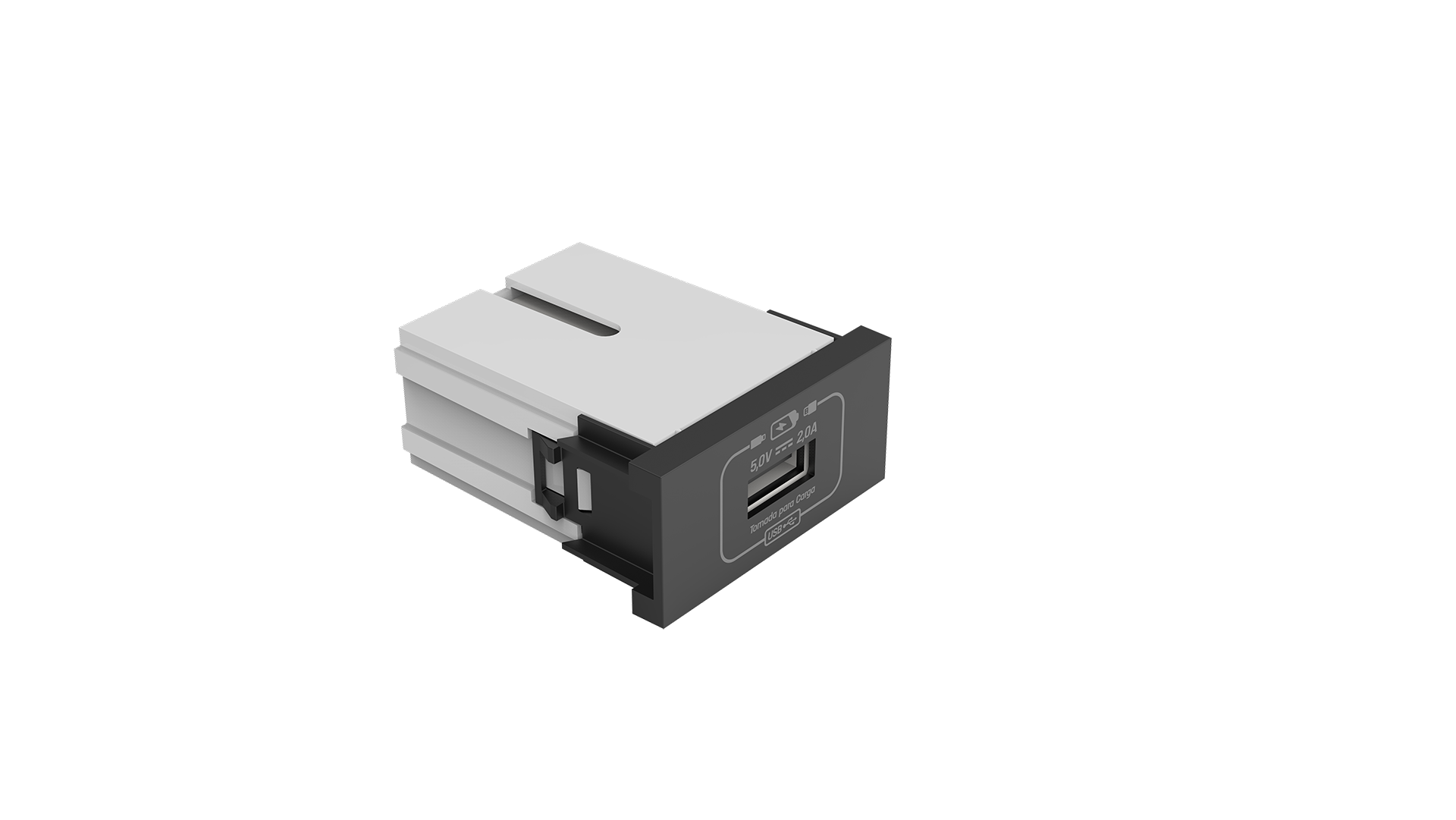 Módulo para tomada recarga usb