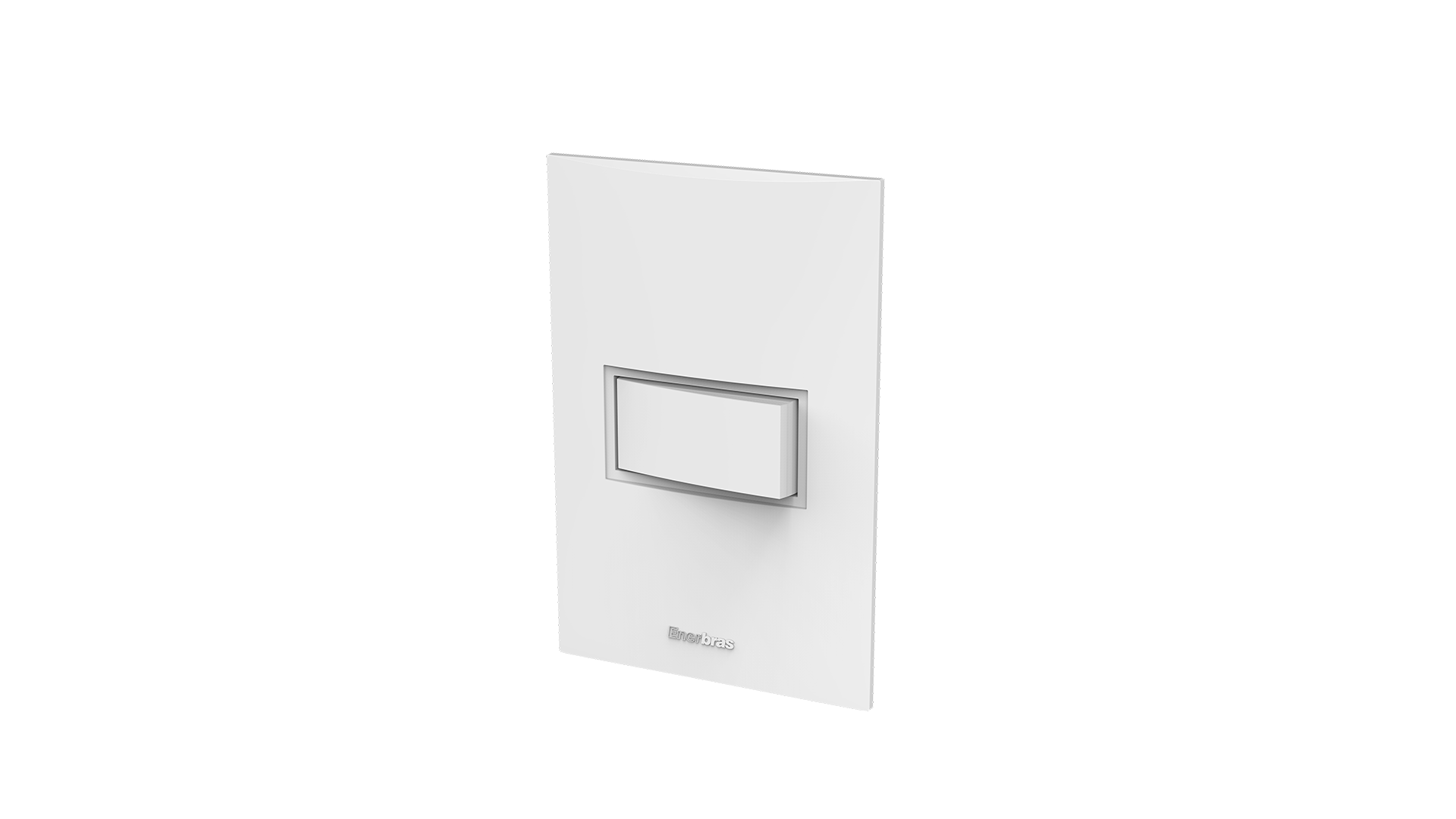 Conjunto interruptor 1 tecla simples