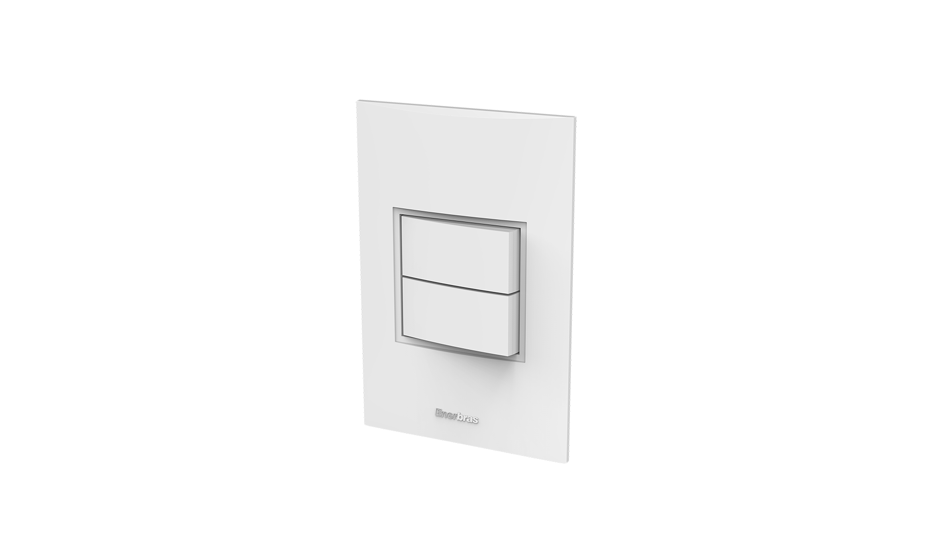 Conjunto interruptor 2 teclas paralelo