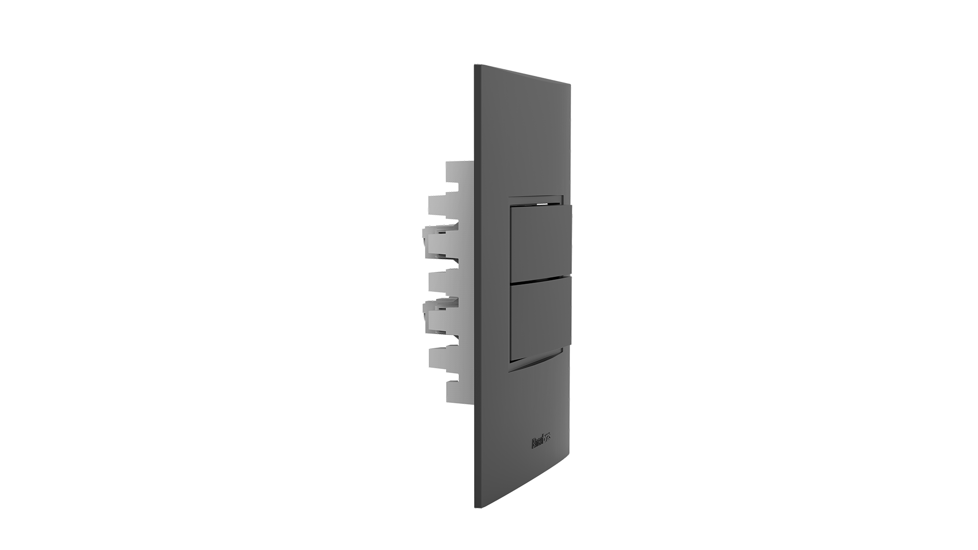 Conjunto interruptor 2 teclas paralelo