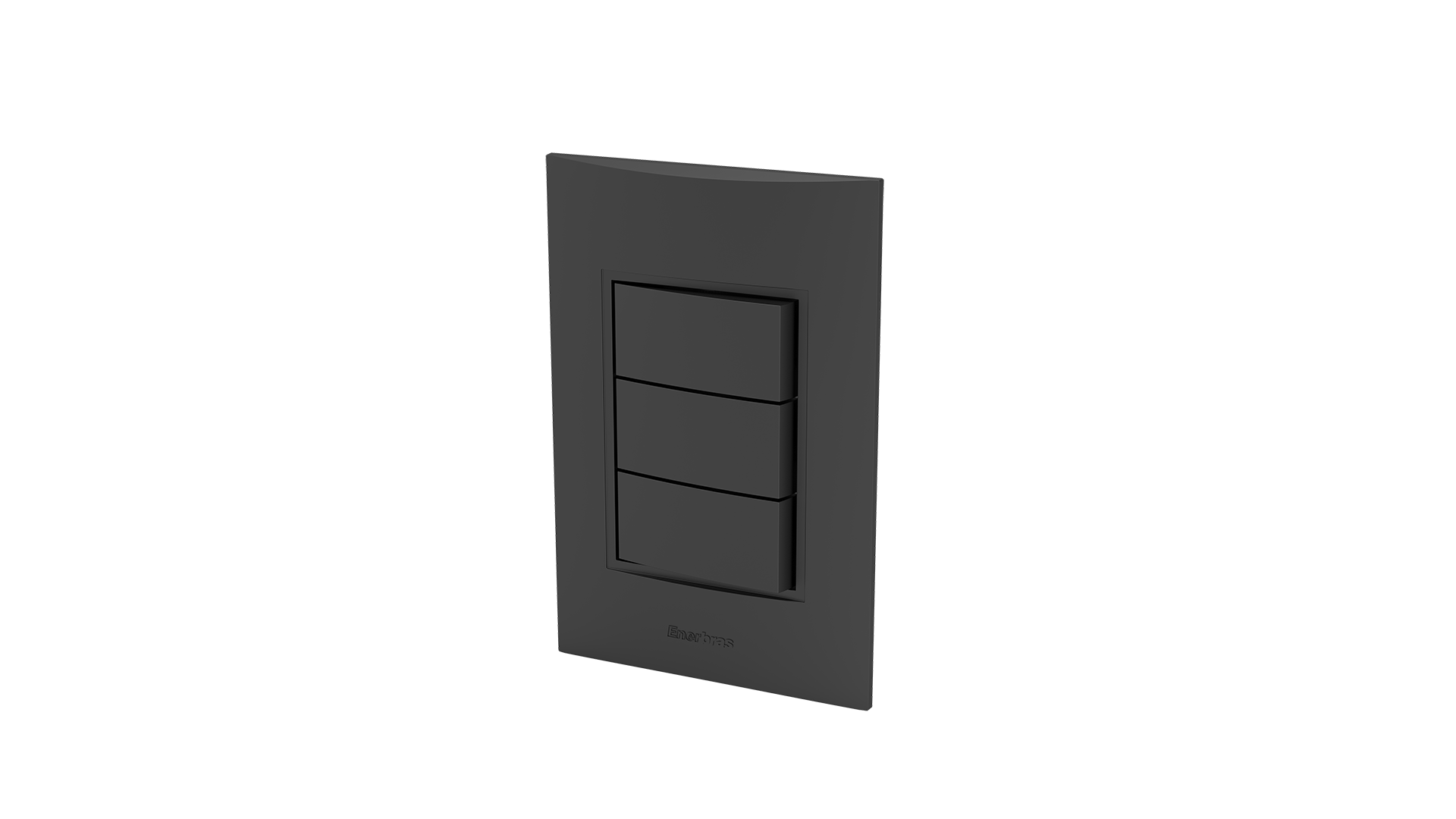 Conjunto interruptor 3 teclas simples