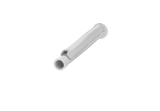 Brazo para ducha com alojamiento 30cm blanco