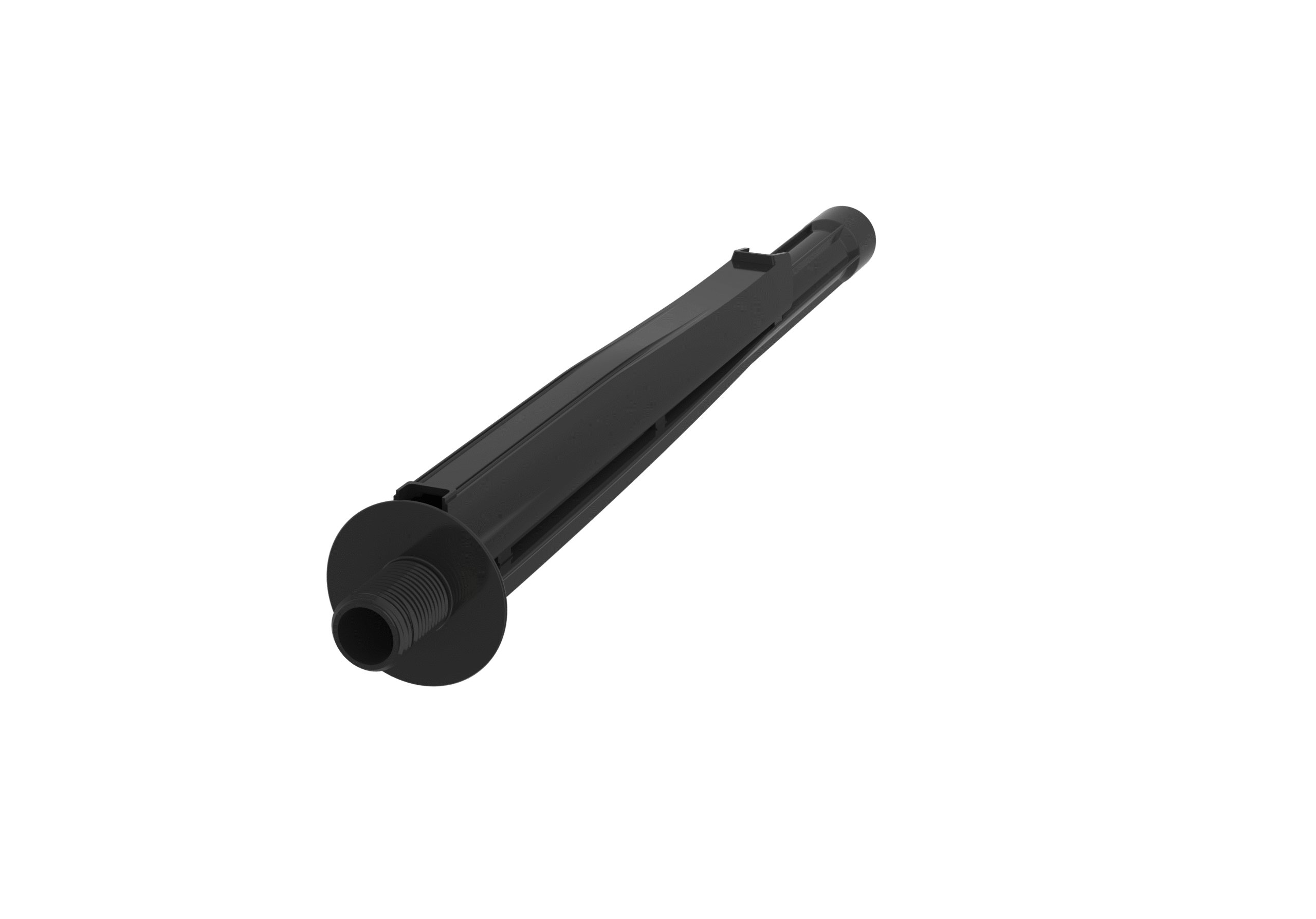 Shower arm with cable channel 40cm