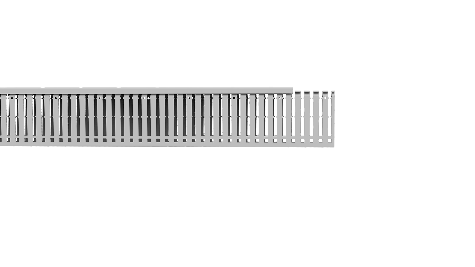 Canaleta industrial 30x80 aberta