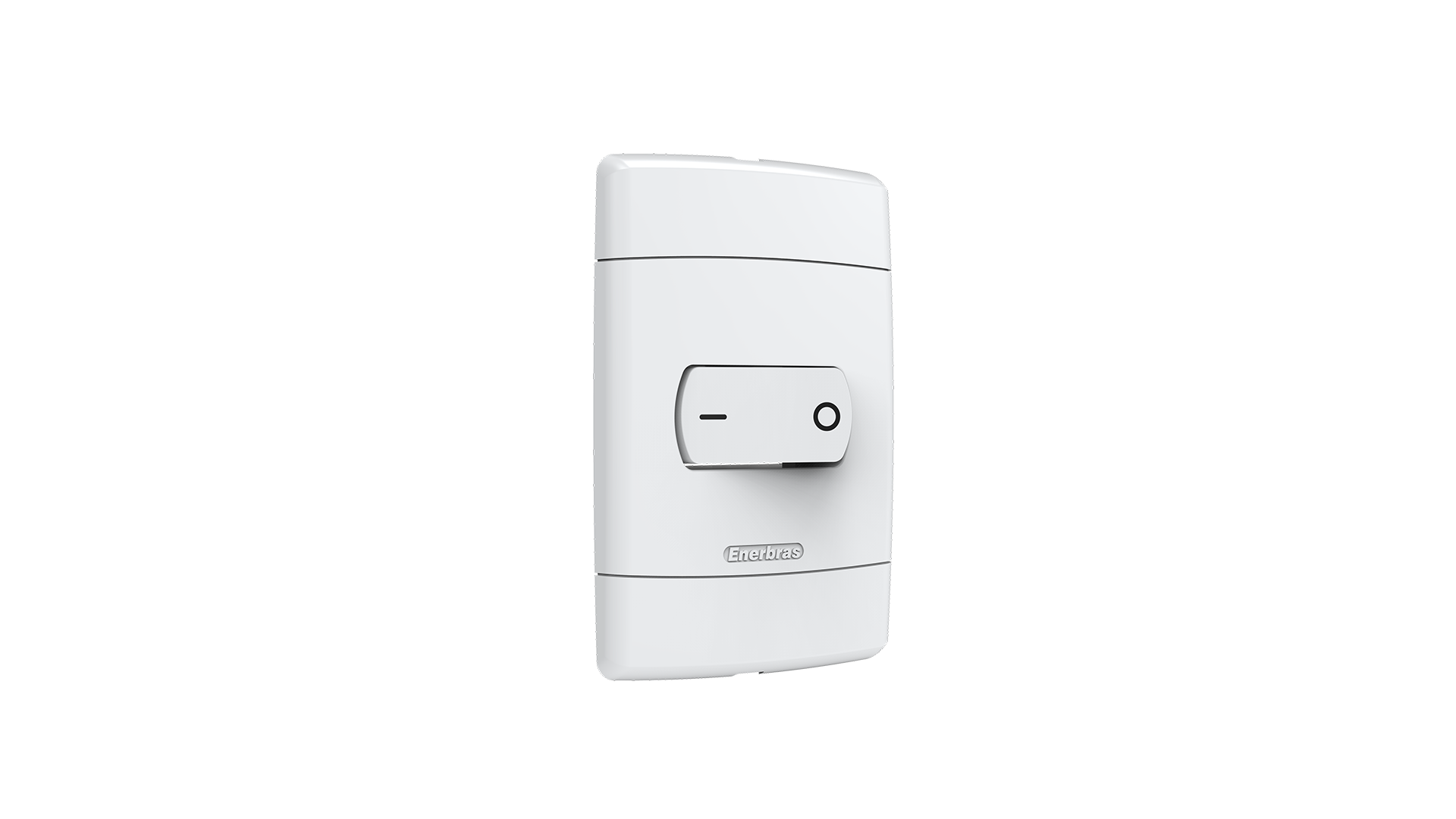Conjunto interruptor 1 tecla bipolar paralelo