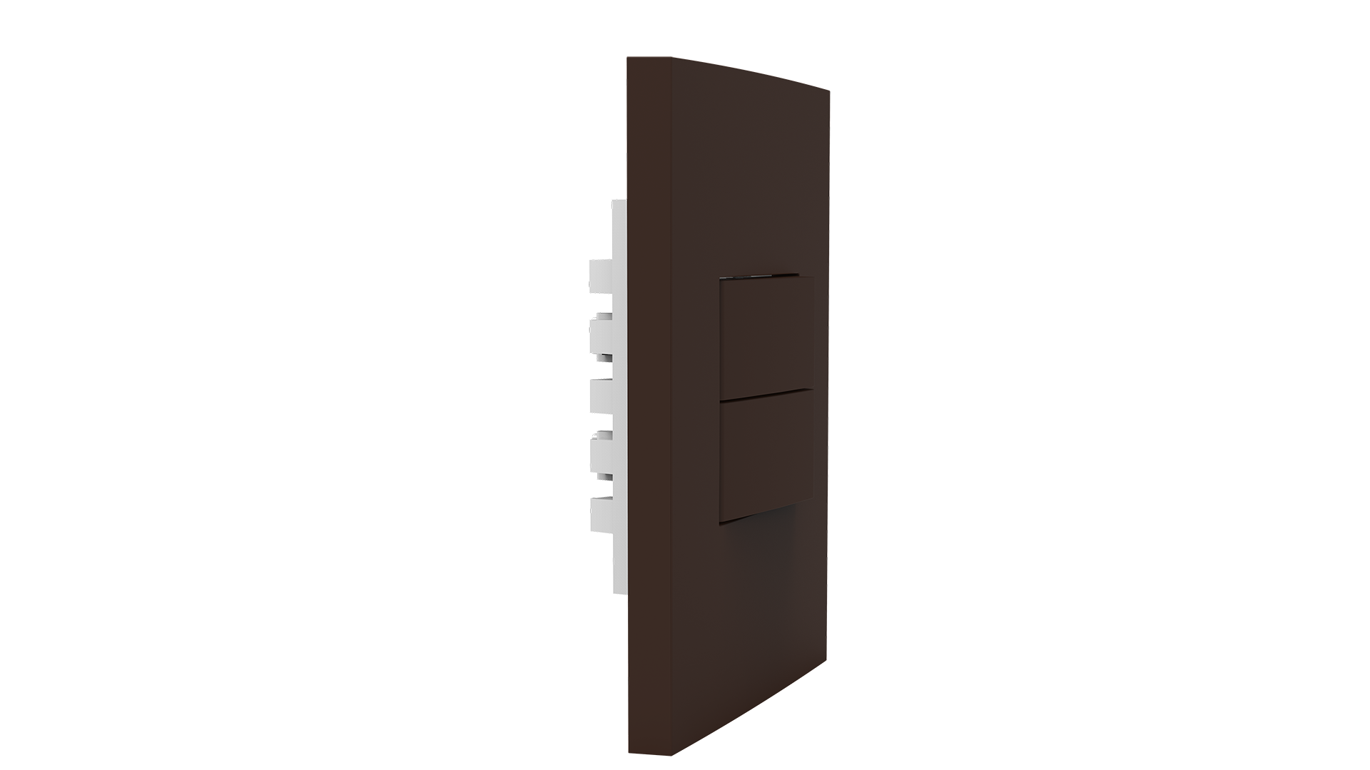 Conjunto interruptor 2 teclas paralelo 10a 250v~