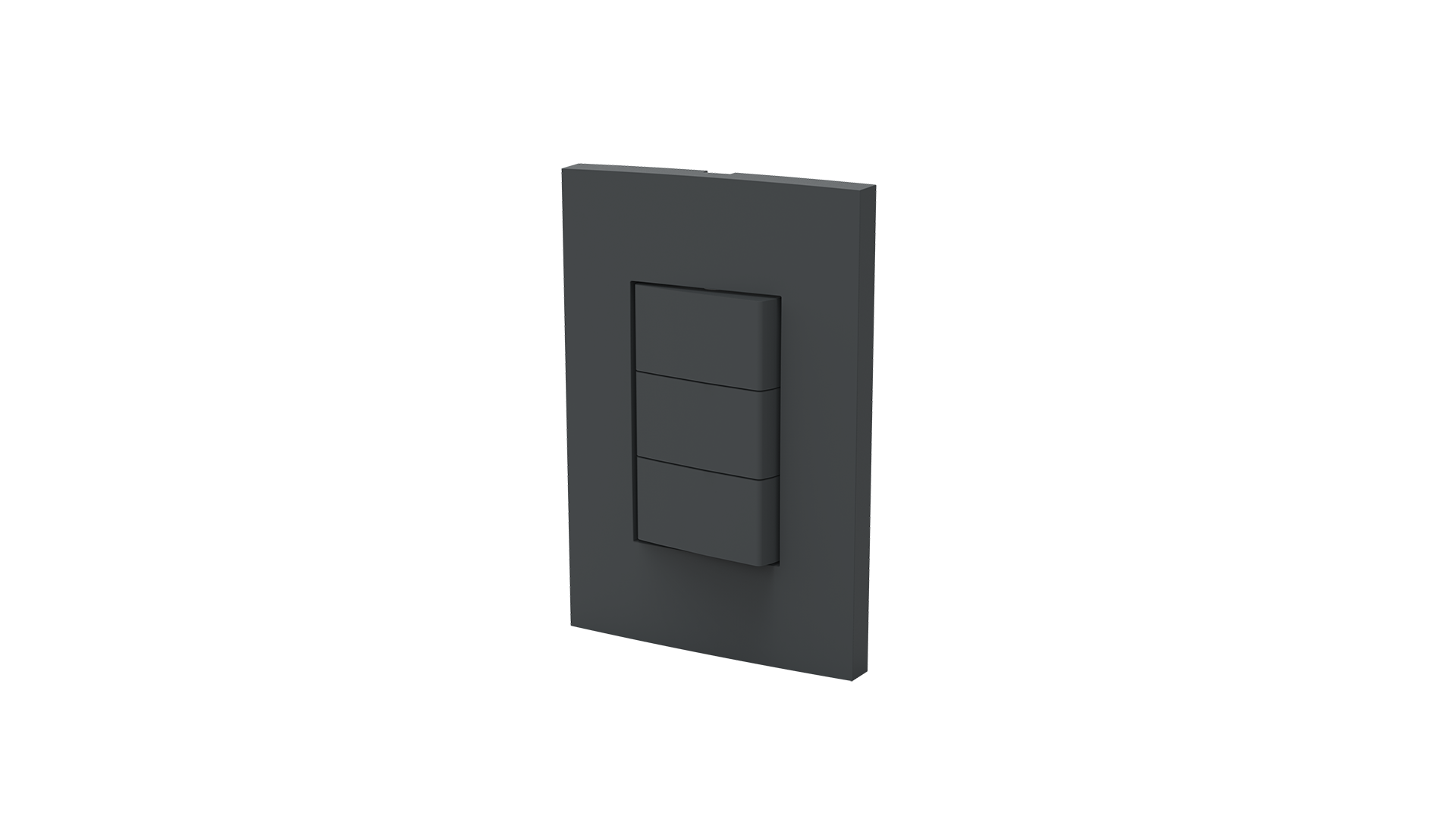 Conjunto interruptor 3 teclas simples 10a 250v~