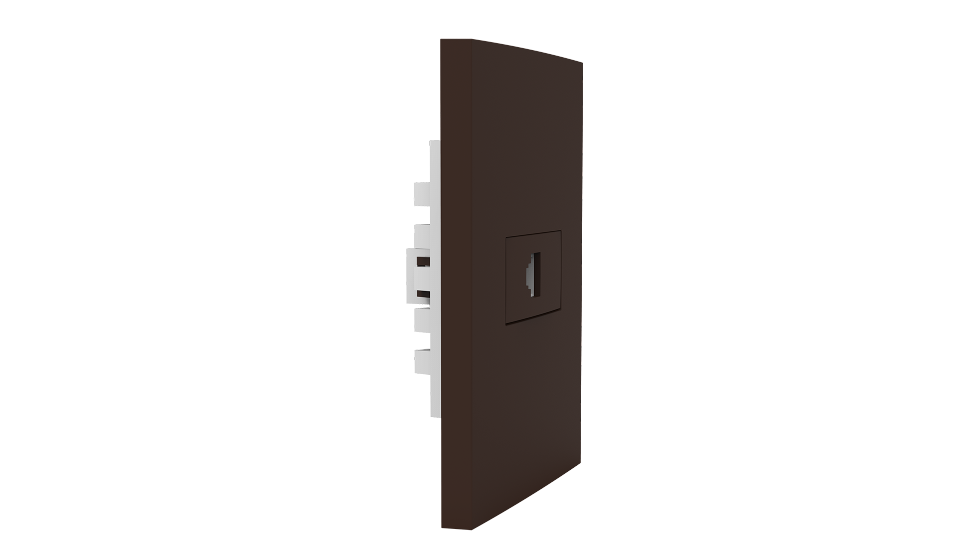 Conjunto tomada rj11 telefonia