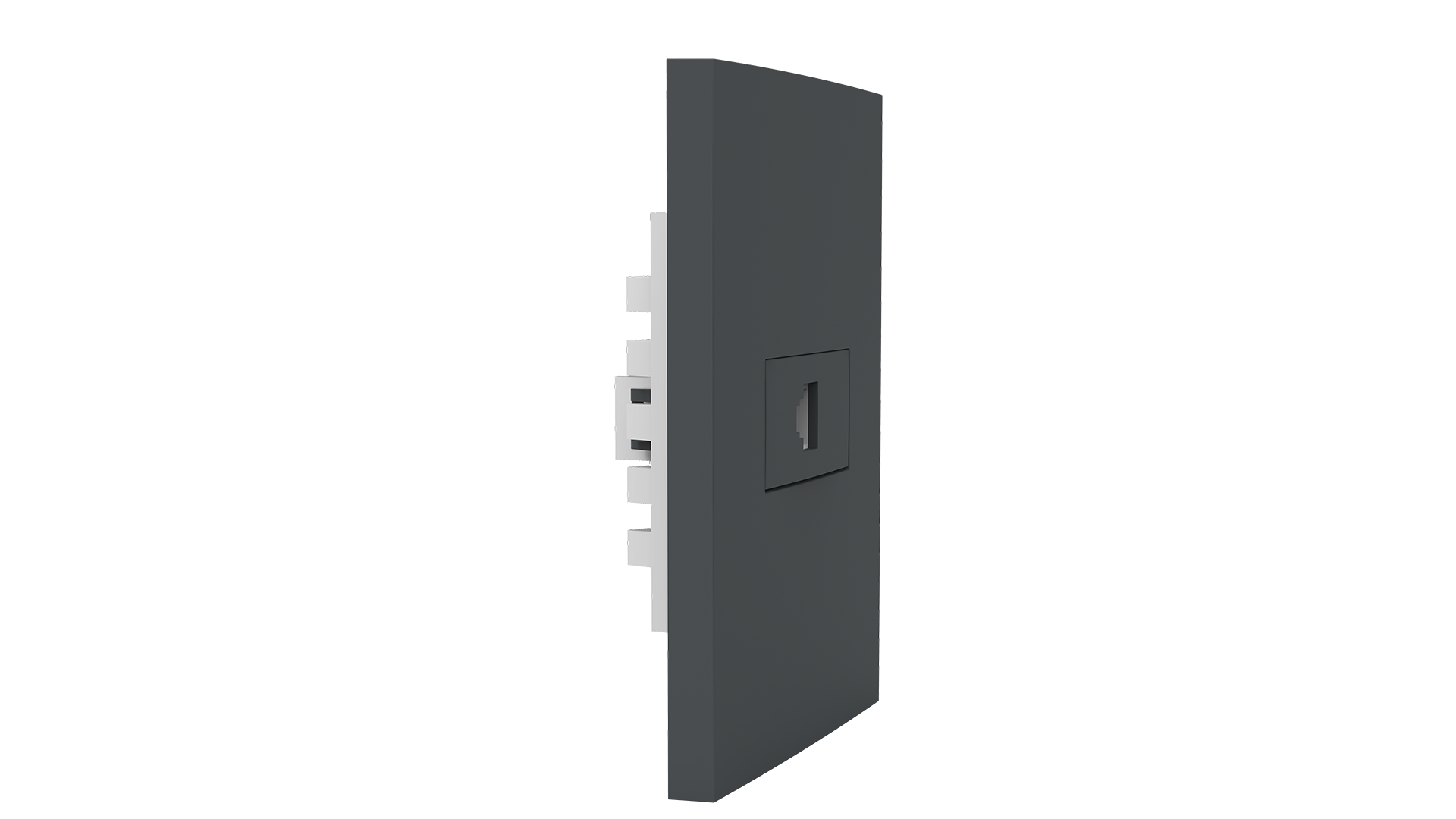 Conjunto tomada rj11 telefonia