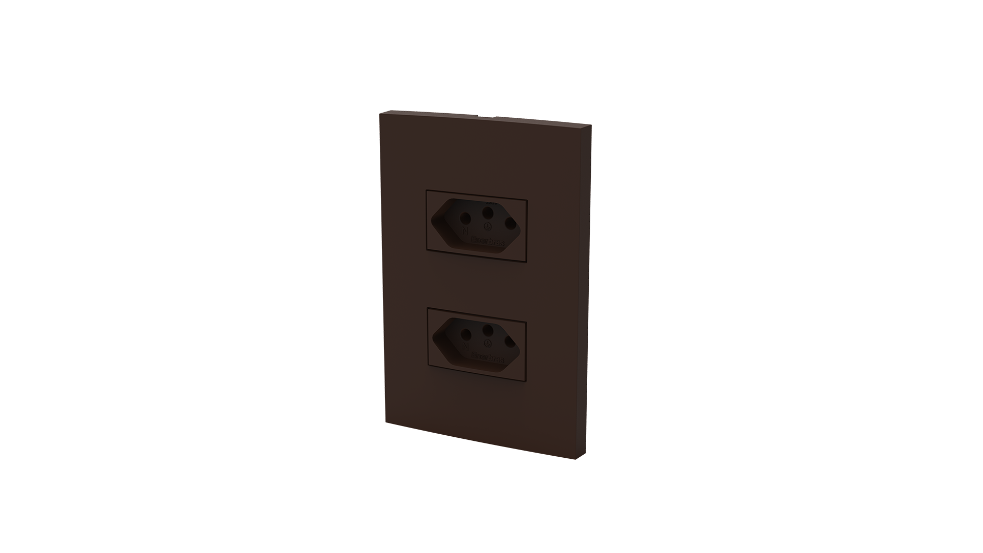 Conjunto tomada dupla 20a 250v~