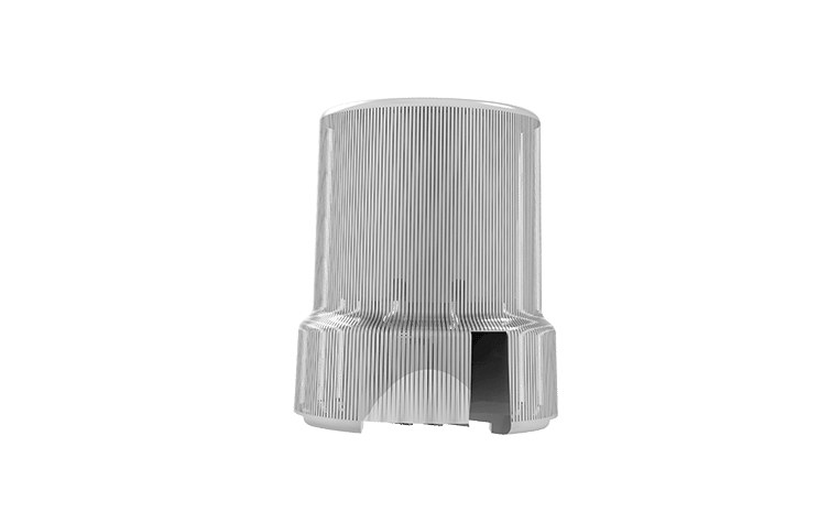 Porta-lâmpada cerâmico E-27 com borne
