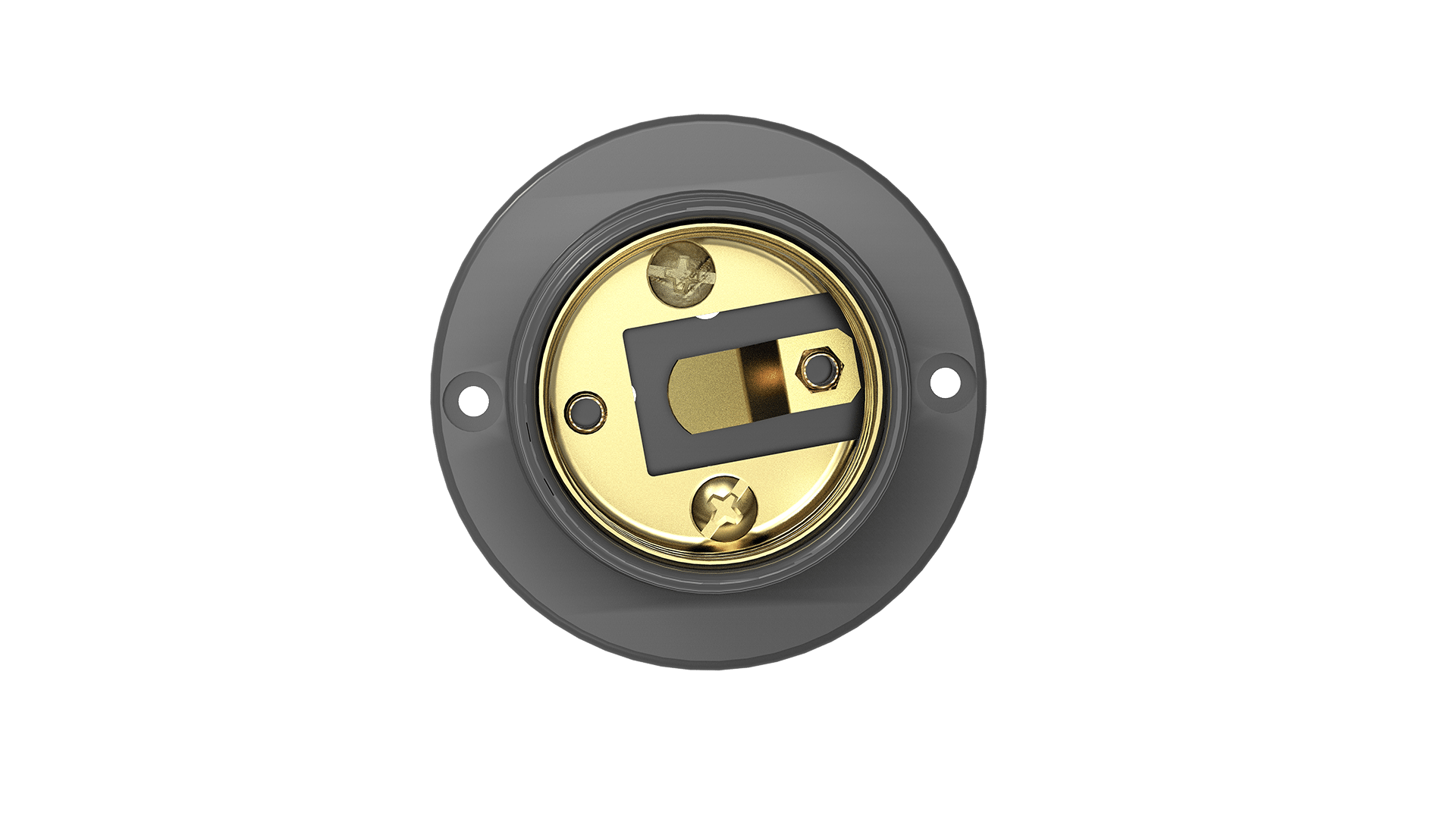 Porta-lâmpada E-27 para teto