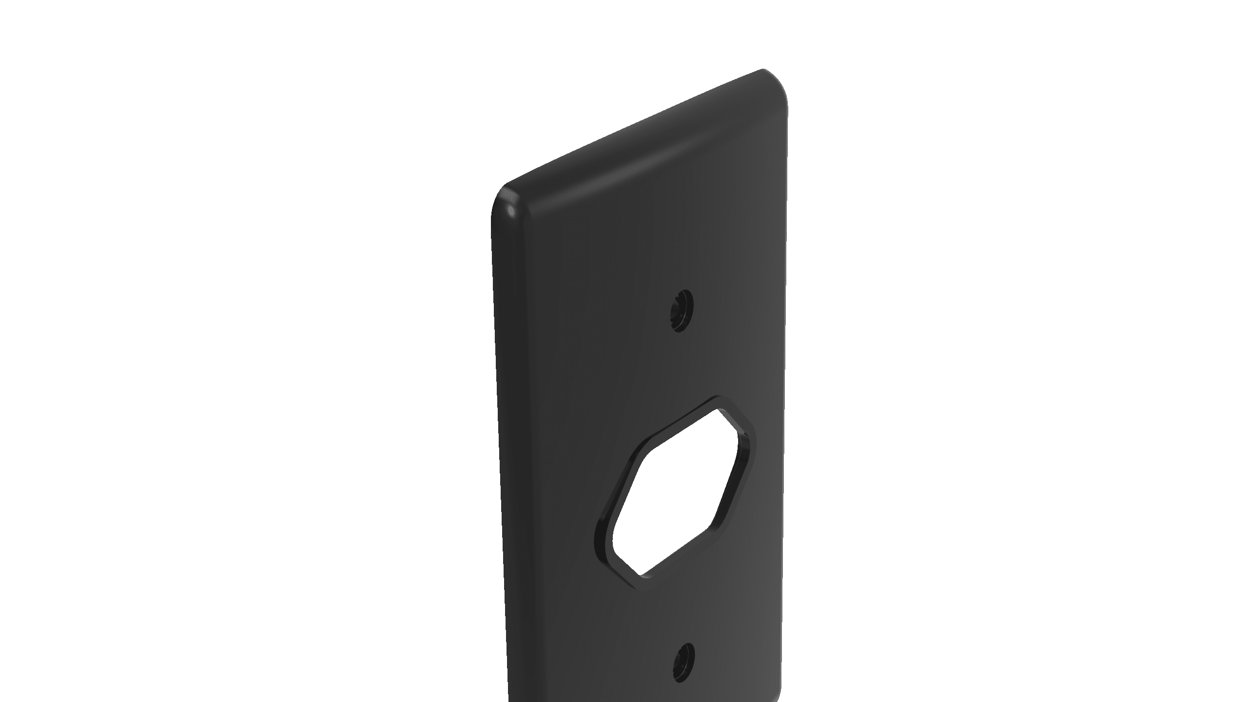 Placa 2x4" 1 tomada