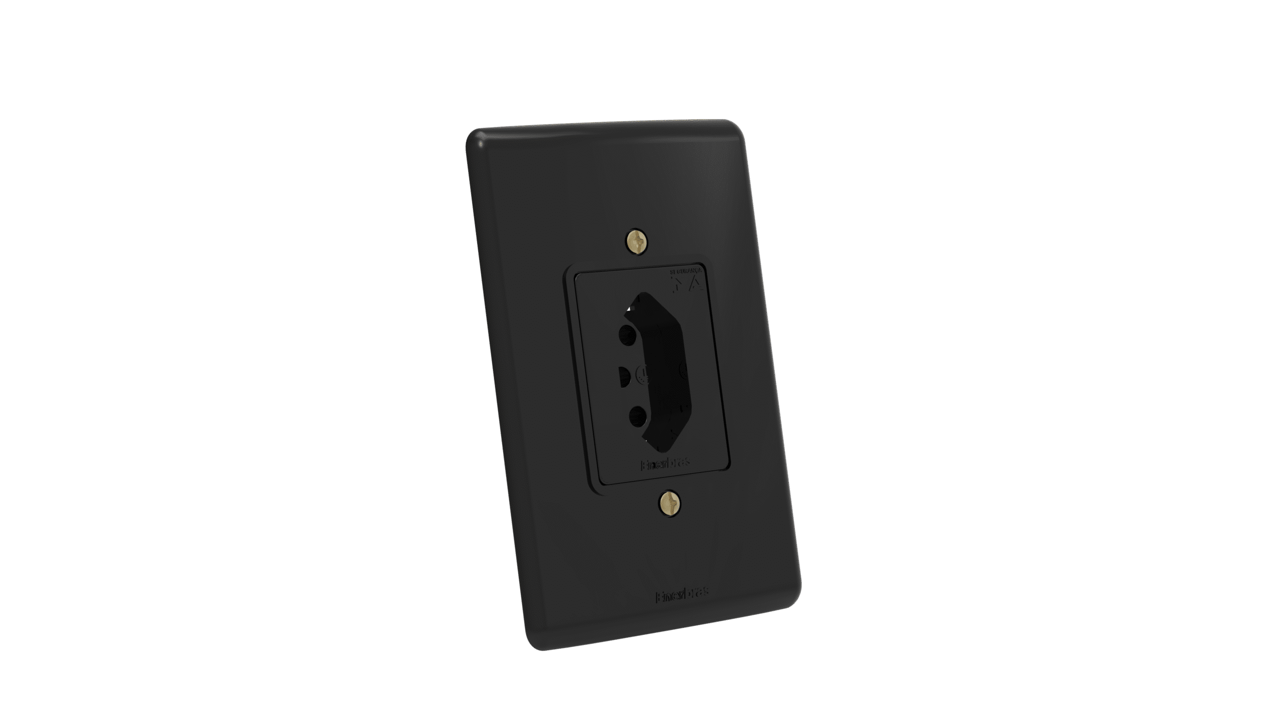 Conjunto tomada 10A vertical