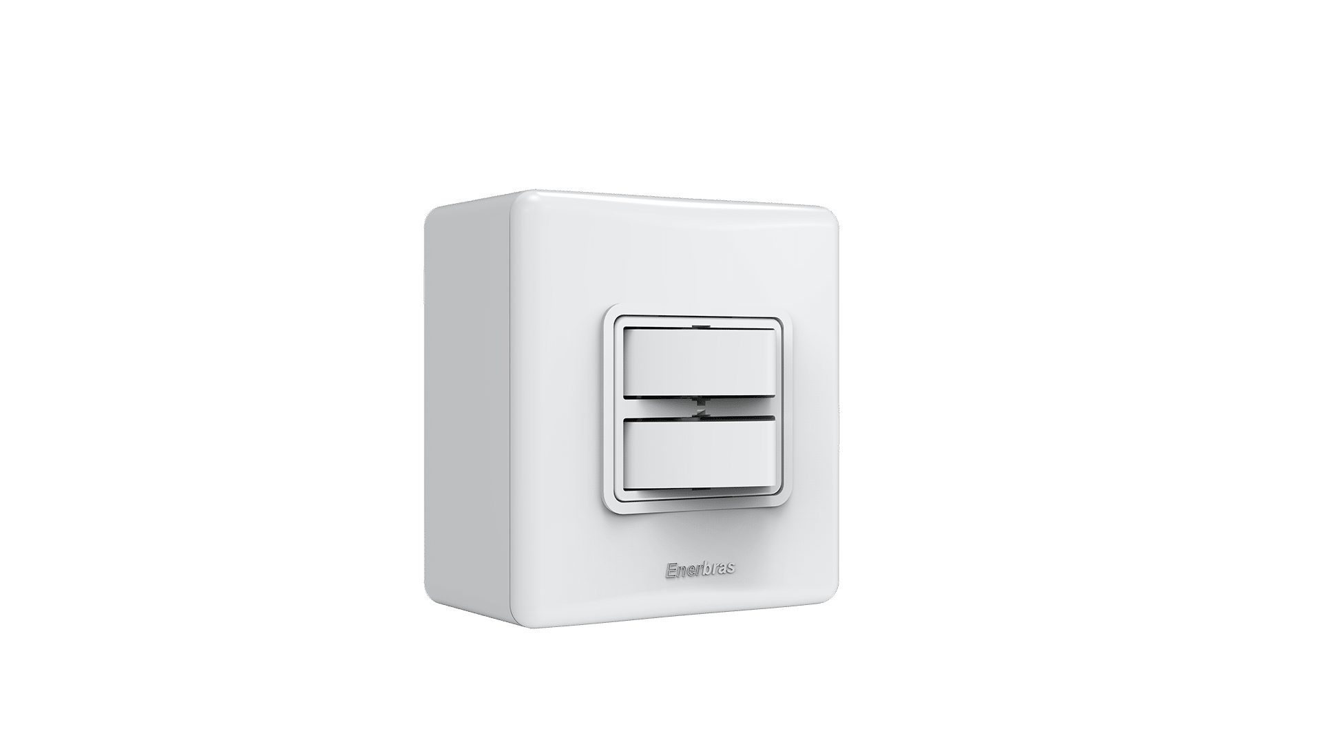 Conjunto interruptor 2 teclas paralelo