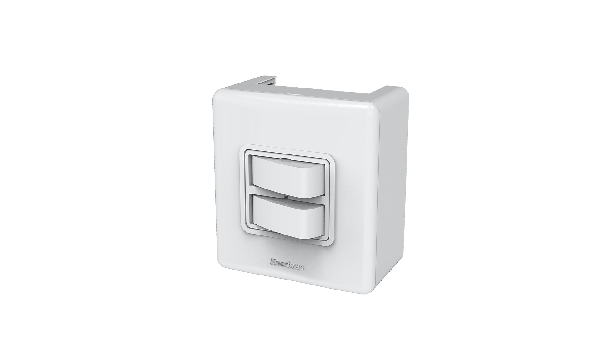 Conjunto interruptor 2 teclas paralelo