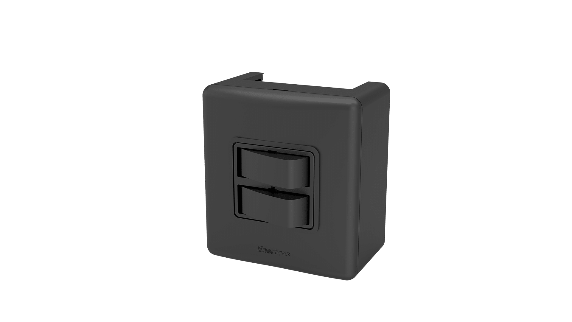 Conjunto interruptor 2 teclas paralelo