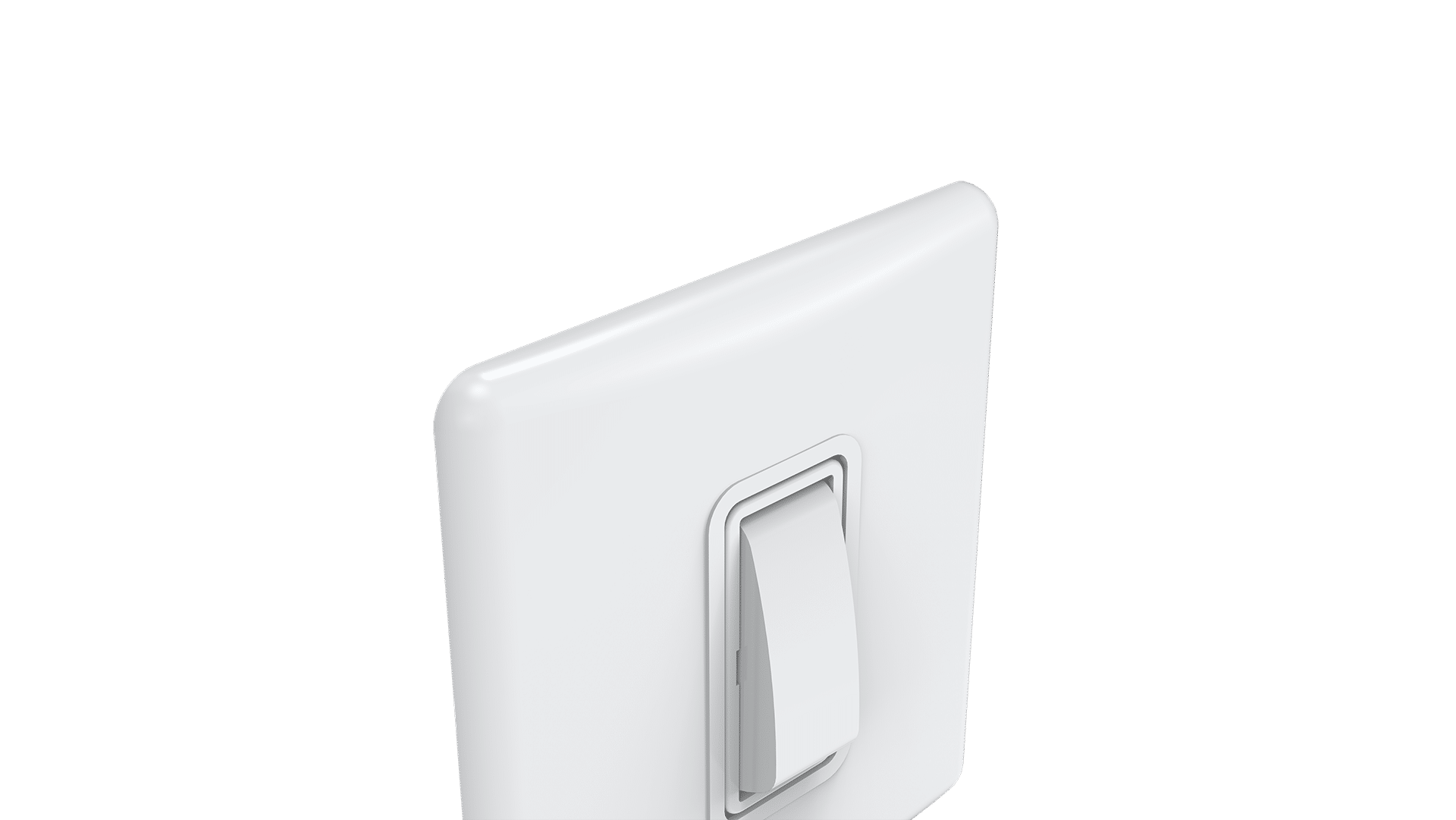 Conjunto interruptor 1 tecla simples